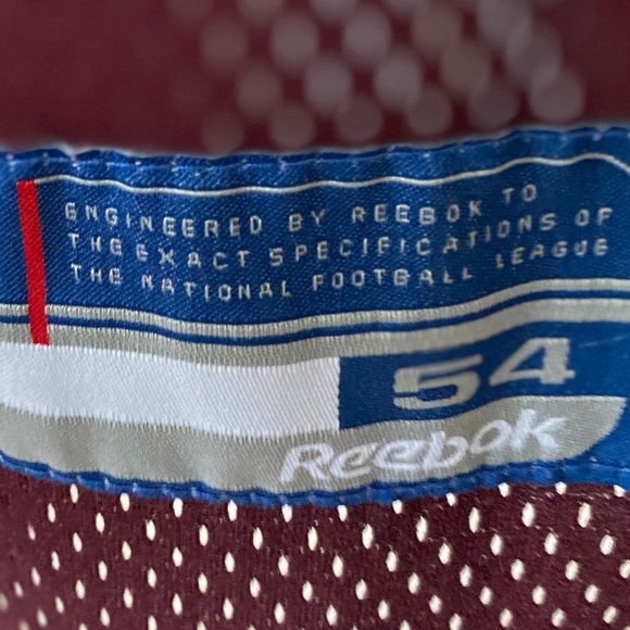 EUC Collectable Redskins McNabb Jersey by equipment NFL Onfield Reebok - Picture 8 of 15